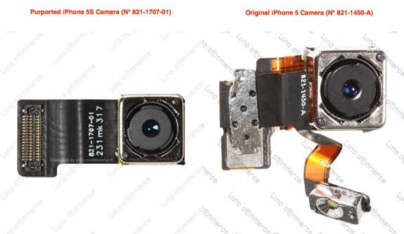 A claimed iPhone 5S Camera leak points to a new camera on the new Apple iPhone.