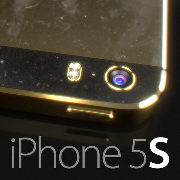 Concept shows an iPhone 5S with a pill-shaped dual-LED flash.