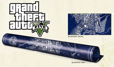 The GTA 5 map includes markers for where to get fast cash.