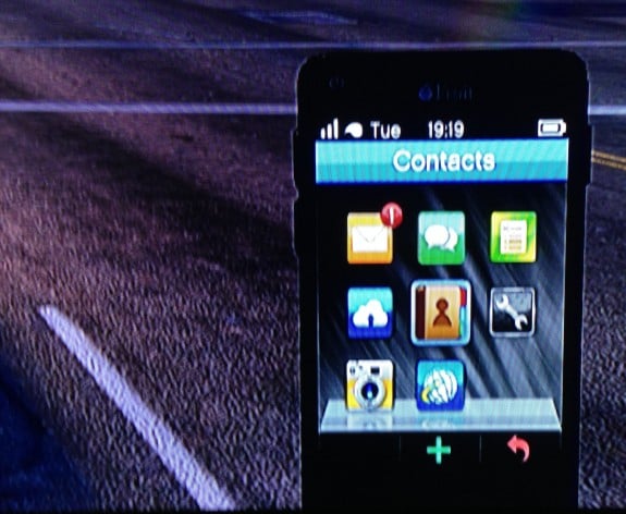 The GTA 5 iPhone running slightly outdated software. 