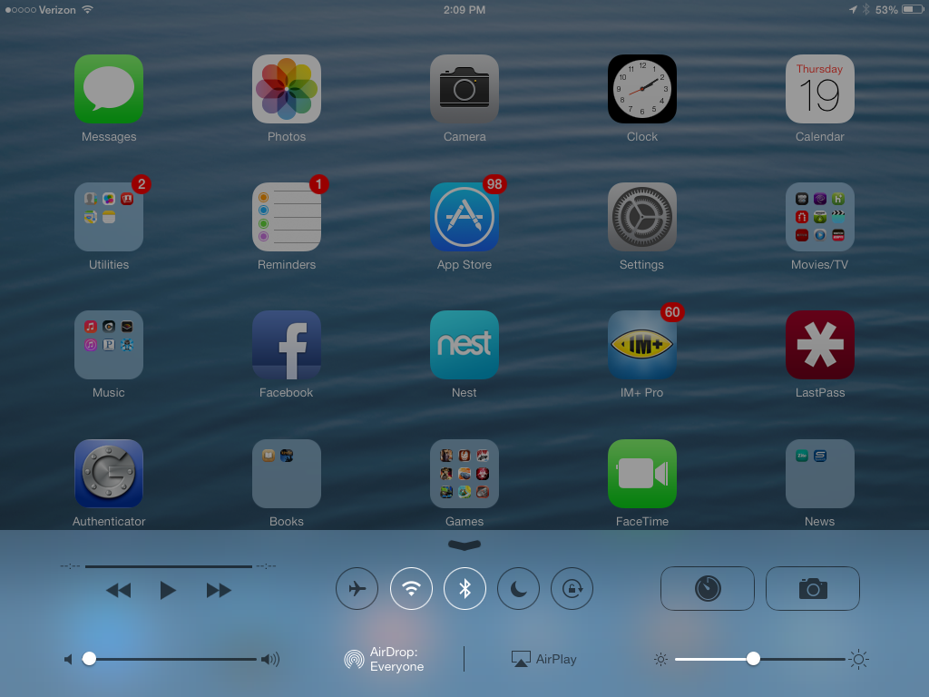 iOS 7 on iPad mini First Impressions and Performance