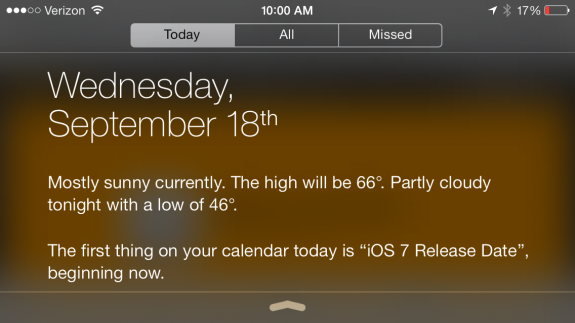 The iOS 7 release time is very likely set for September 18th at 10 AM Pacific. Check out when the iOS 7 release could be in your time zone.