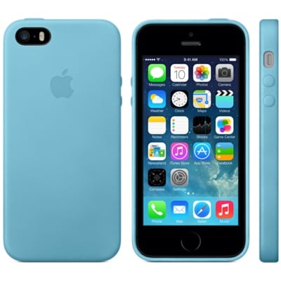 apple iphone 5s blue case