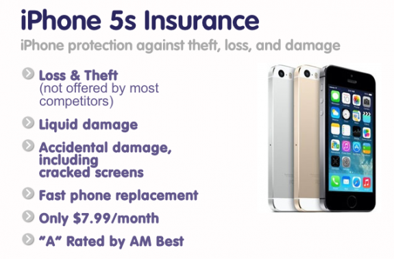 Protect Your Bubble iPhone 5s insurance