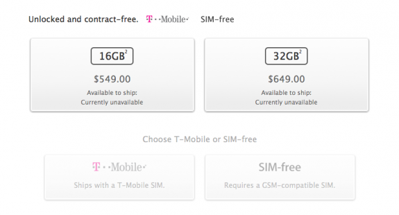 iPhone 5C off-contract pricing is a little pricier than originally thought.