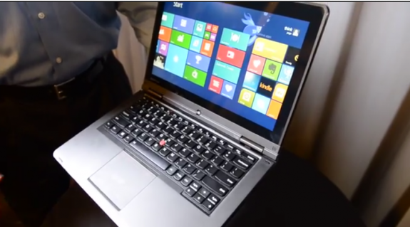 The new ThinkPad Yoga for business.