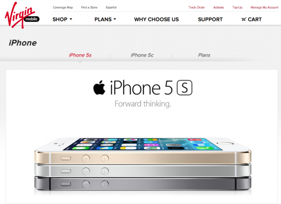 The Virgin Mobile iPhone 5s release date is set for October 1st, but pricing is not yet official. 