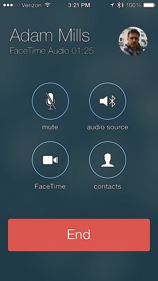 FaceTime Audio in iOS 7 sounds great.