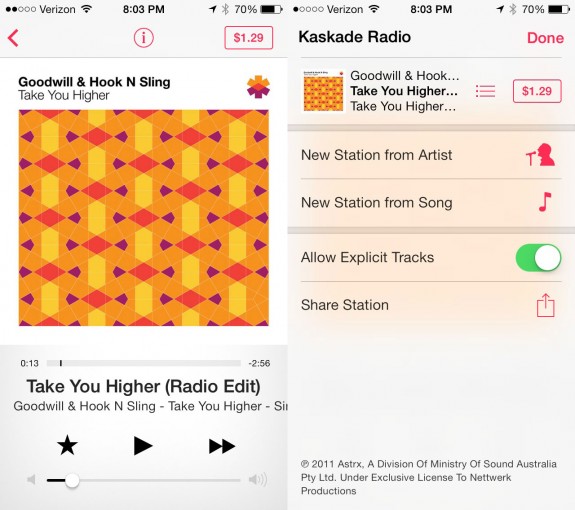 iTunes Radio is a huge new iOS 7 feature that should appeal to music lovers.