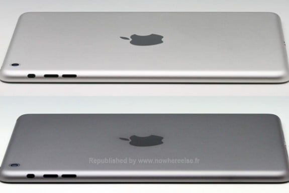 Closer look at alleged Space Gray iPad mini 2. 