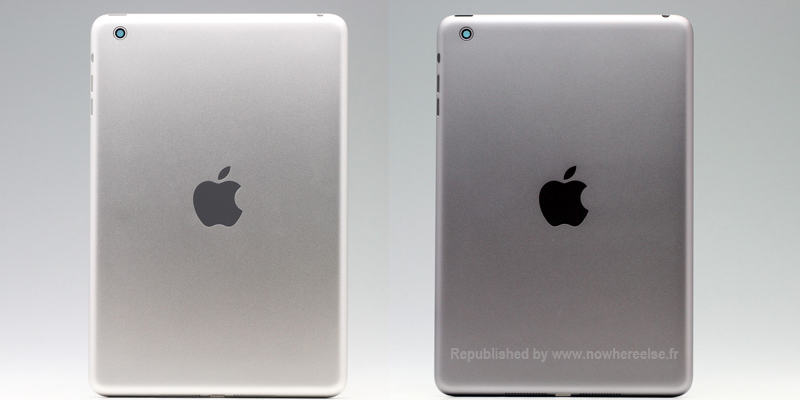 Silver iPad mini 2 vs. Space Grey iPad mini 2.