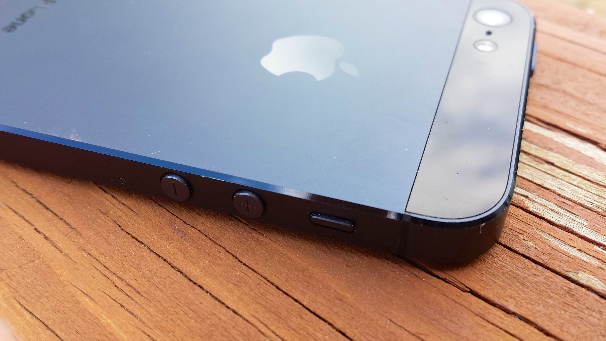 The iPhone 5 scratches easily, and the iPhone 5S may as well.