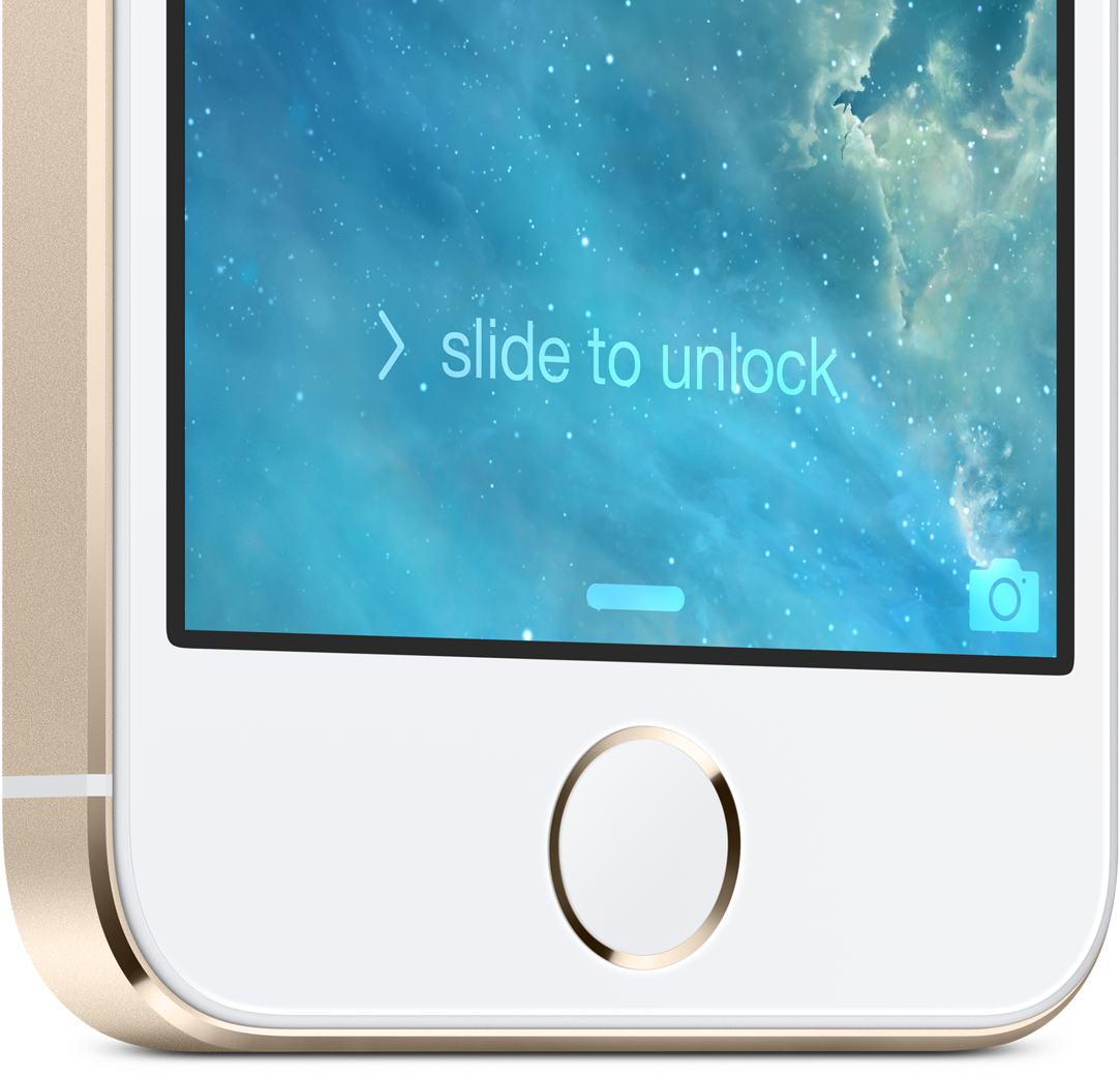 This is the new iPhone 5S fingerprint sensor.