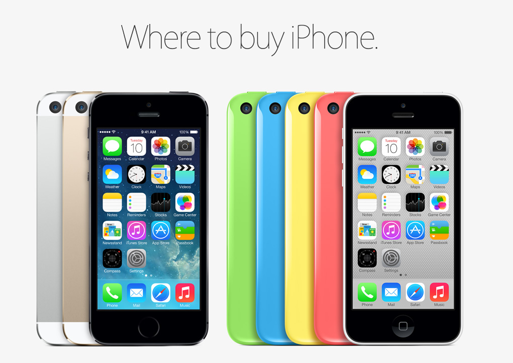 Apple announced the iPhone 5C and iPhone 5S release date at the end of an event today in California.