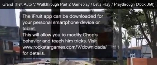 An iPhone GTA 5 app is teased in leaked GTA 5 footage. 