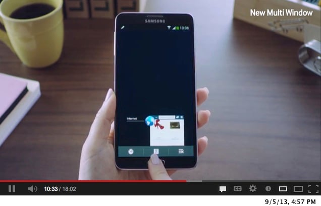 samsung galaxy note 3 hands on video
