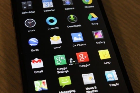 This may be Android 4.4 running on a Nexus 5.