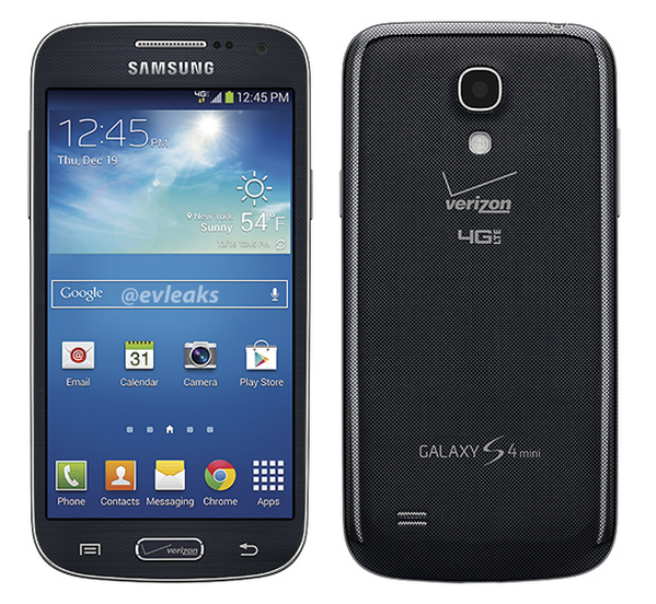 strelen hetzelfde serveerster Samsung Galaxy S4 Mini Leaks for Verizon, Home Button Branding and All