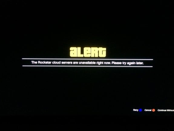 The GTA Online error, "Rockstar Cloud Servers Unavailable" is what we see most often while playing GTA Online.