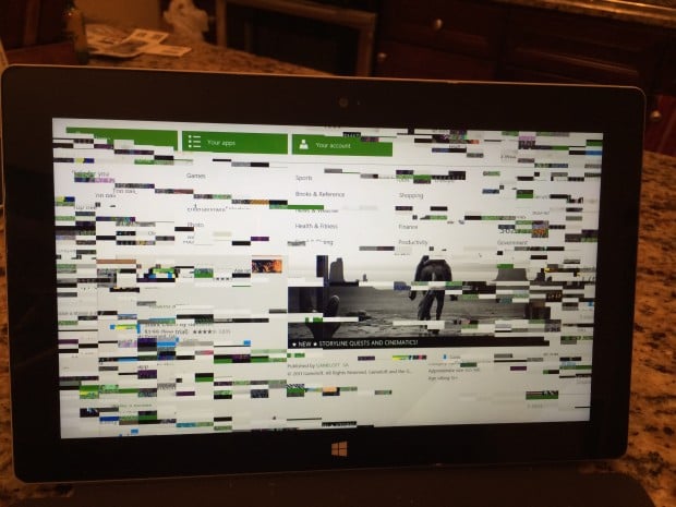 What Happens when Windows Store Crashes on Surface 2