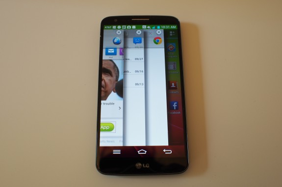 A second approach to multitasking on the LG G2