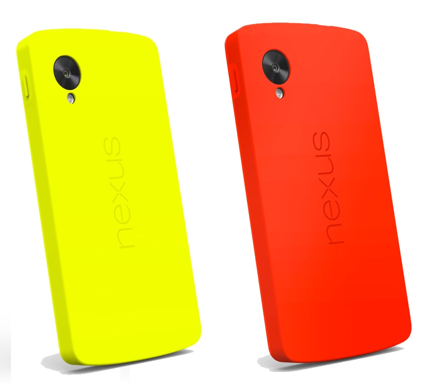 The Nexus 5 Bumper Case comes soon.