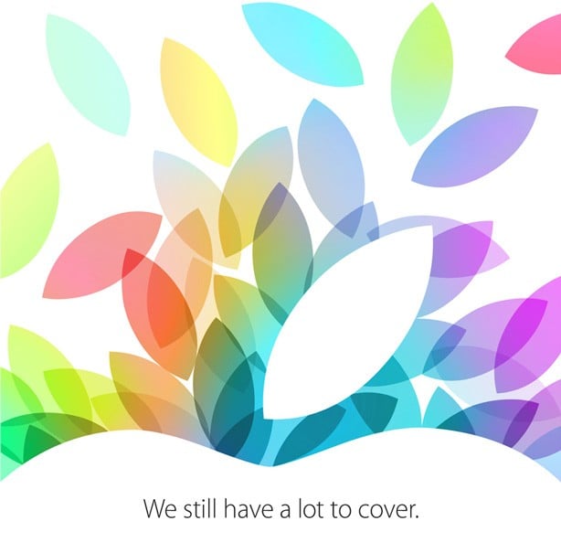 The iPad 5, iPad mini 2 and new MAcBook Pro event may come with a live stream.