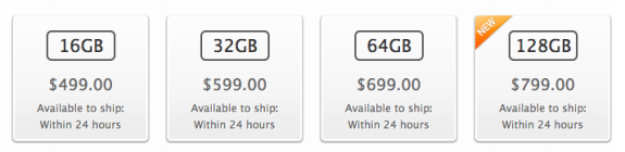 The iPad 5 price will likely mirror current iPad prices.