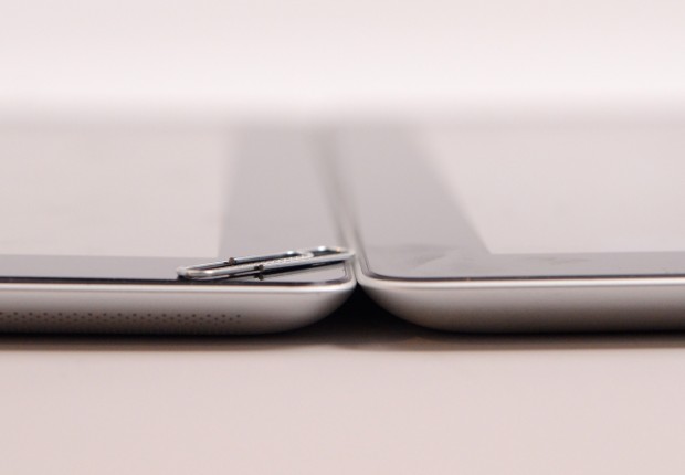 If the iPad mini 2 is thicker thanks to a Retina Display, don't expect a noticeable increase in size. 