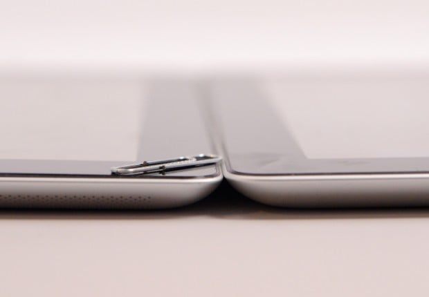 If the iPad mini 2 is thicker thanks to a Retina Display, don't expect a noticeable increase in size.
