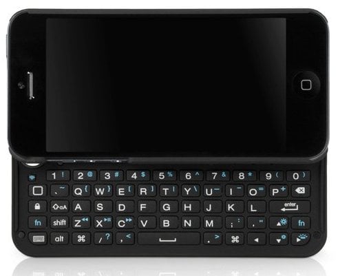 Use an iPhone 5s keyboard case or iPhone 5 keyboard case to ease the switch from BlackBerry.