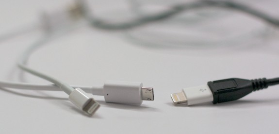 Apple offers a Micro USB to Lightning adapter to appease critics and meet the original EU ruling.