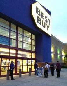 best buy on apple ipad air launch morning