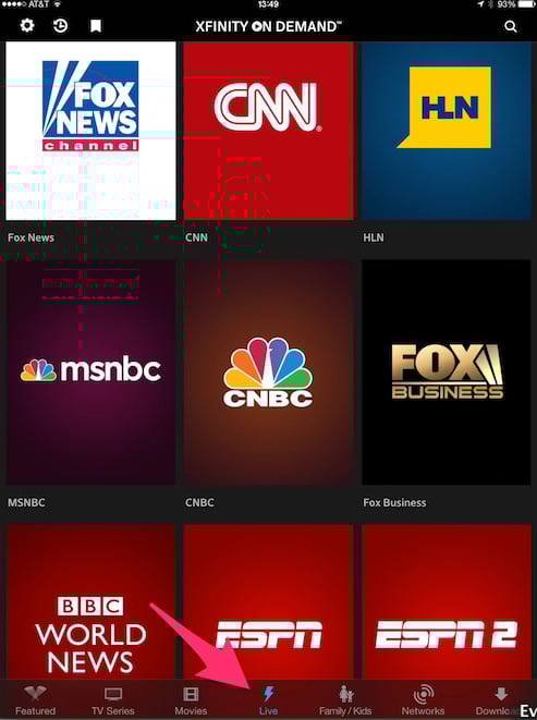 Xfinity Tv Go Ios App Is Now Live For Live Tv Streaming