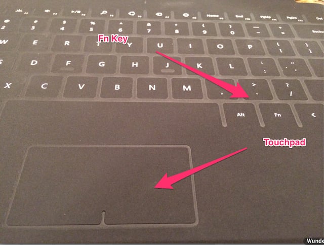 The Touchpad and the Fn Key