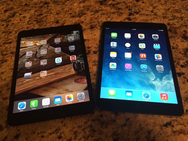 Side by Side with the original  iPad mini