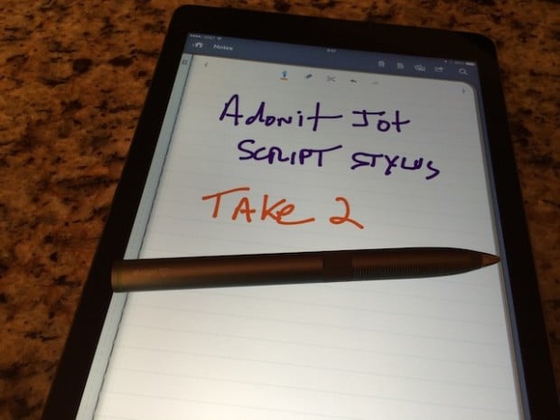 A second look at the Adonit Jot Script Stylus