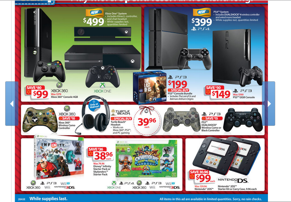 ps4 walmart gamestop