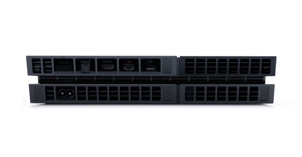 Plug the included cords into the only ports they fit on your PS4 and HDTV to get setup without paying Geek Squad.