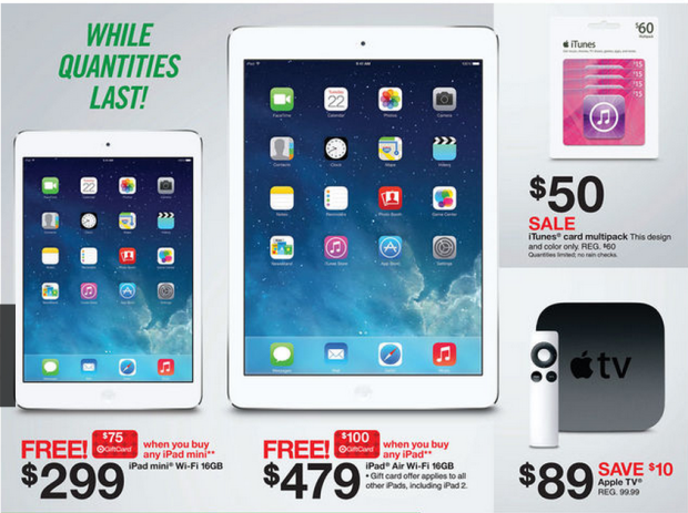 Target\'s iPad mini Black Friday Deal