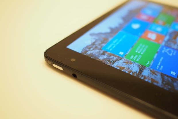 The Windows key has moved from the center bottom of the screen to the top corner on the side. It's an adjustment, but in reality it provides better ergonomics as you won't accidentally hit the key when rotating or holding the tablet.