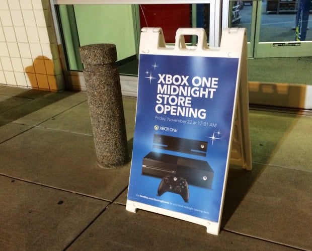 The Xbox One release date starts at midnight.
