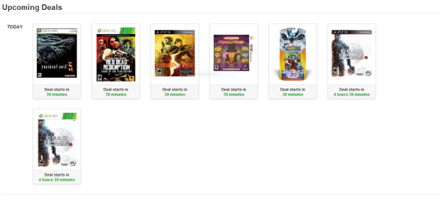 Amazon will offer discounts on tons of titles including these. 
