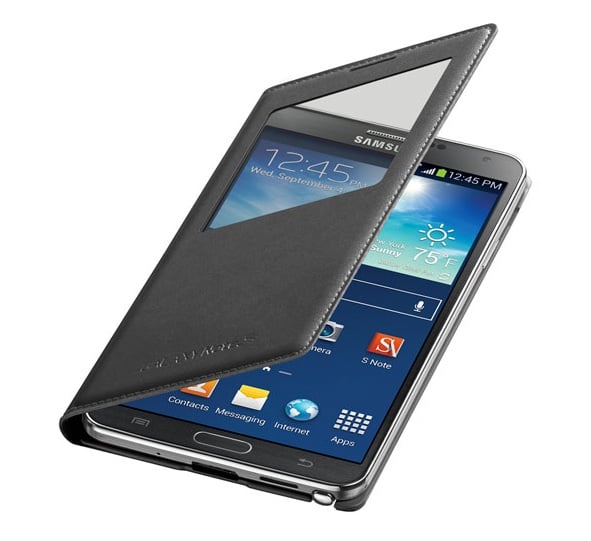 The Samsung Galaxy Note 3 S View Flip Cover with wireless charging is $70, but combines two popular Note 3 features.