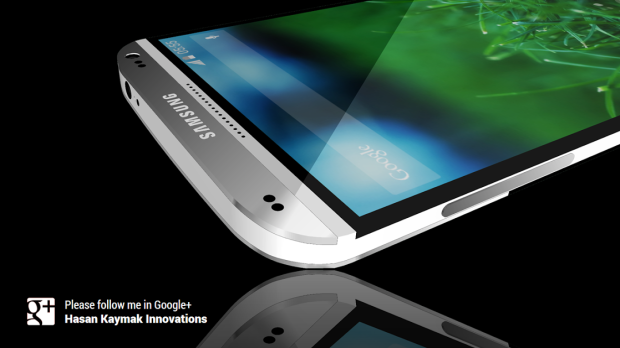 Samsung Galaxy S5 concept with metal design.