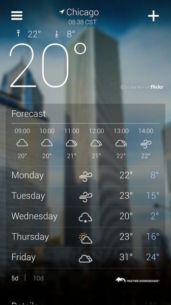 Yahoo! Weather