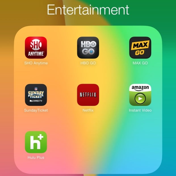 Use these apps to watch TV and movies on the iPad with a monthly fee.
