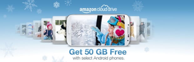 amazon 50gb free storage