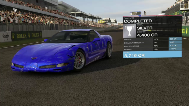Turn 10's Forza 5 racing game.