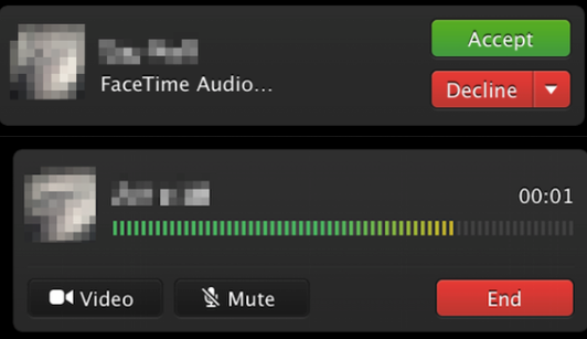 OS X Mavericks FaceTime Audio